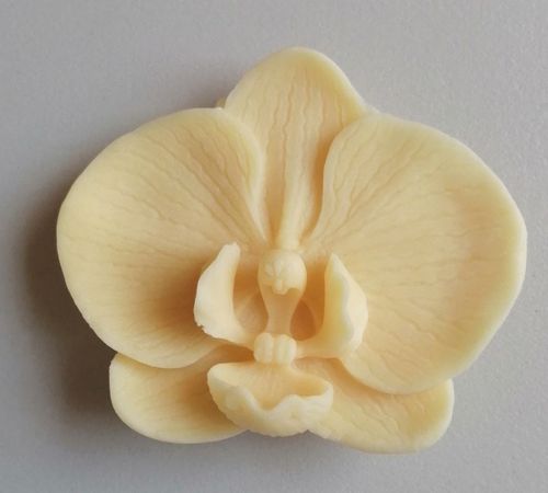 Orchideen Cremefarbend ( 6 cm x 5 cm )